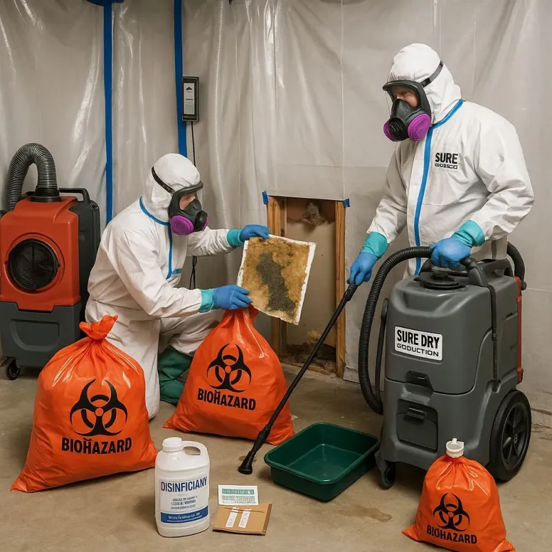 Contaminated Water Handling Protocols process in Florence County, SC