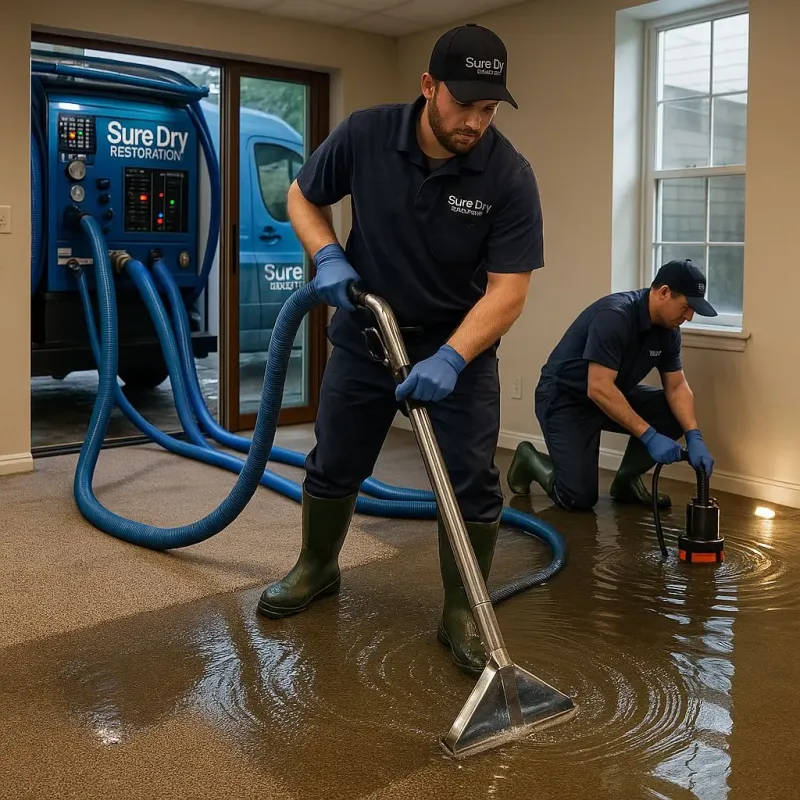 Water Extraction and Removal process in Florence County, SC